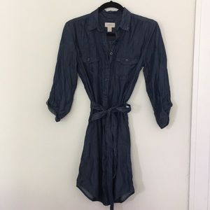 Lightweight denim dress